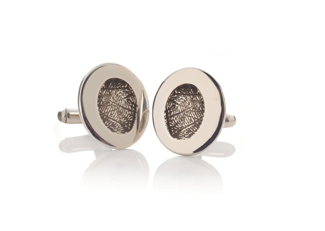 Fingerprint Cufflinks